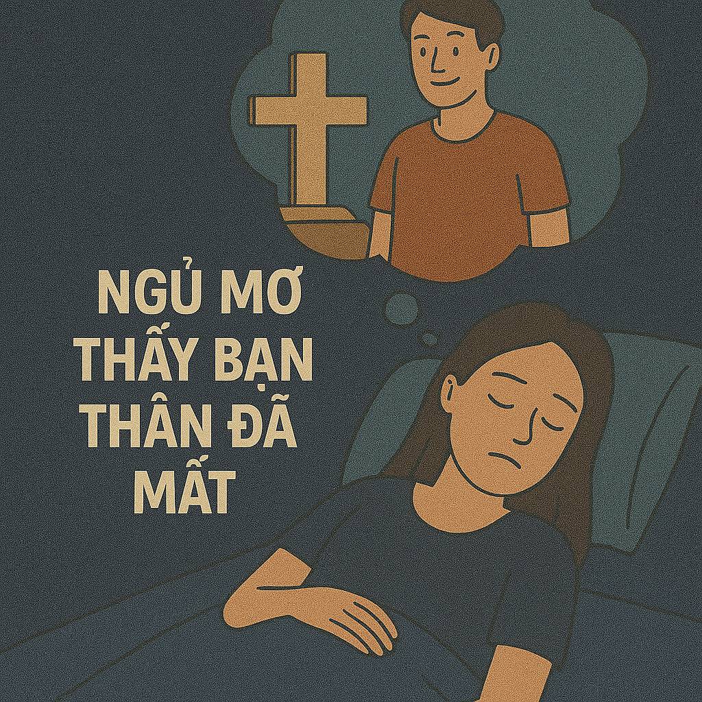 Mơ thấy bạn thân đã mất là điềm gì? Đánh số mấy?