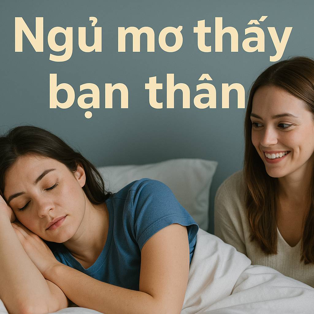 Mơ thấy bạn thân là điềm gì? Đánh số mấy?