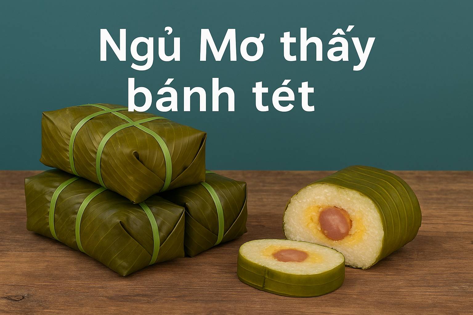 Mơ thấy bánh tét là điềm gì? Đánh số mấy?