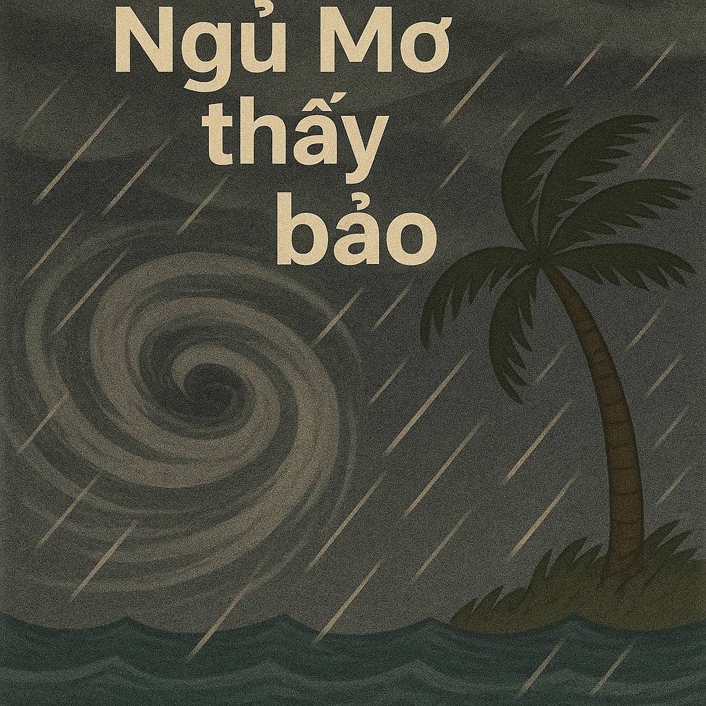 Mơ thấy bão là điềm gì? Đánh số mấy chuẩn 2025