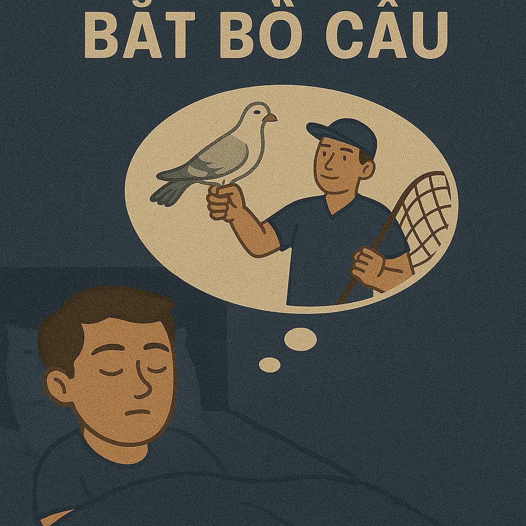Mơ thấy bắt bồ câu là điềm gì? Đánh số mấy?