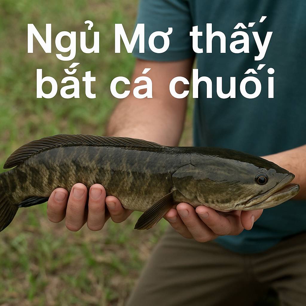 Mơ thấy bắt cá chuối là điềm gì? Đánh số mấy?