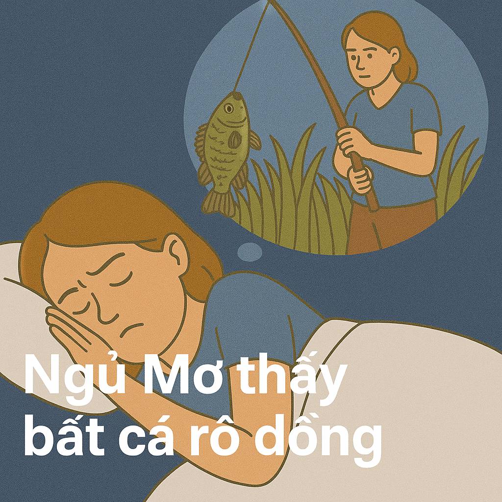 Mơ thấy bắt cá rô đồng là điềm gì? Đánh số mấy?