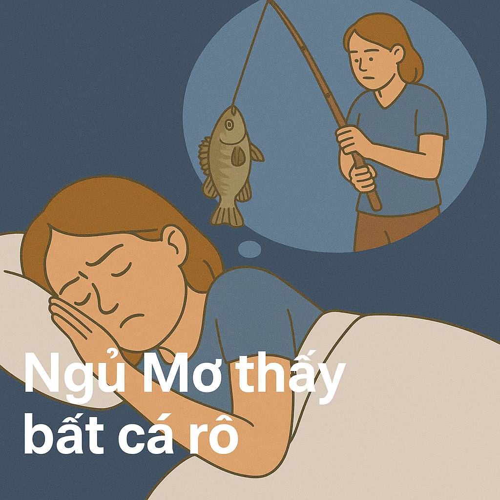 Mơ thấy bắt cá rô là điềm gì? Đánh số mấy