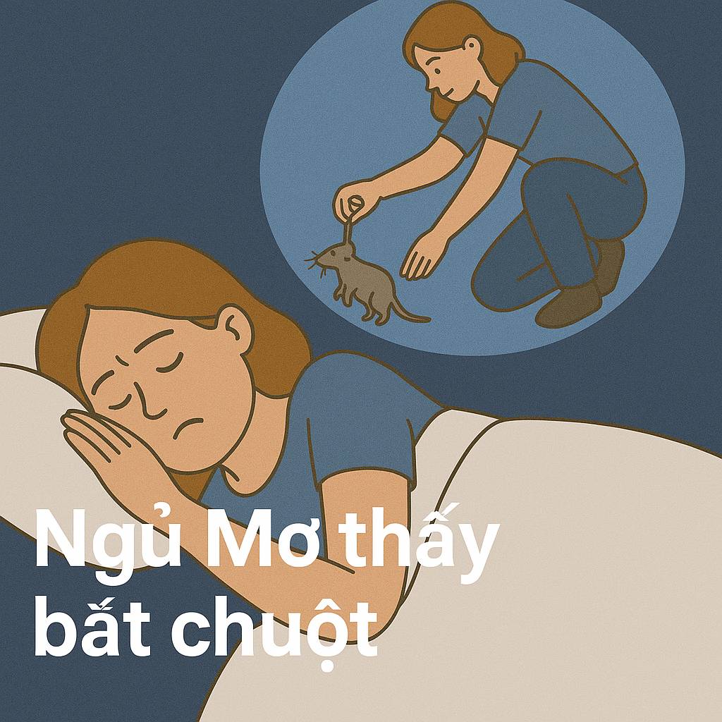 Mơ thấy bắt chuột là điềm gì? Đánh số mấy
