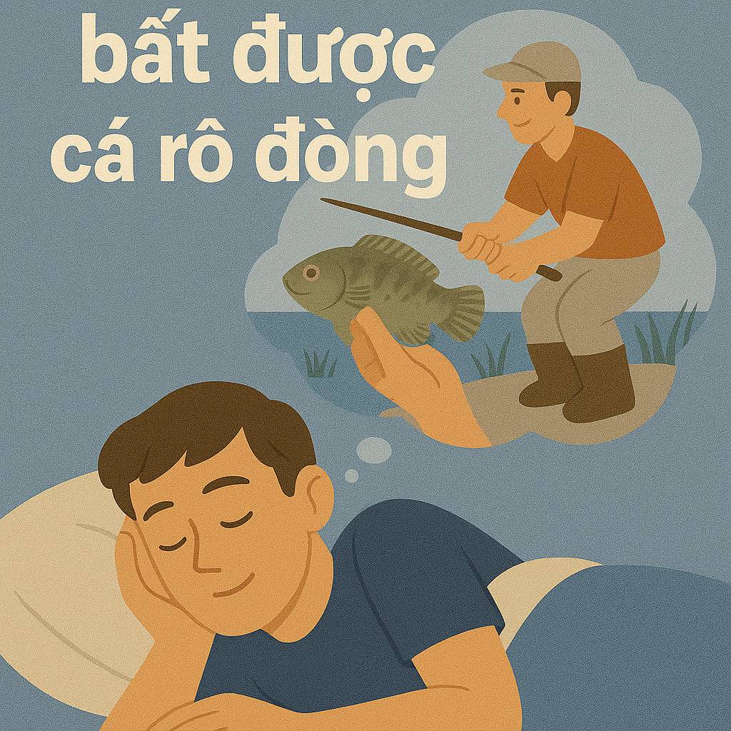 Mơ thấy bắt được cá rô đồng là điềm gì? Đánh số mấy