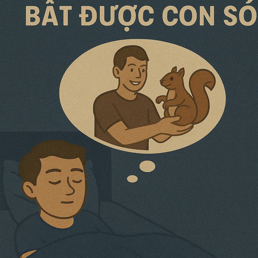 Mơ thấy bắt con sóc là điềm gì? Đánh số mấy?