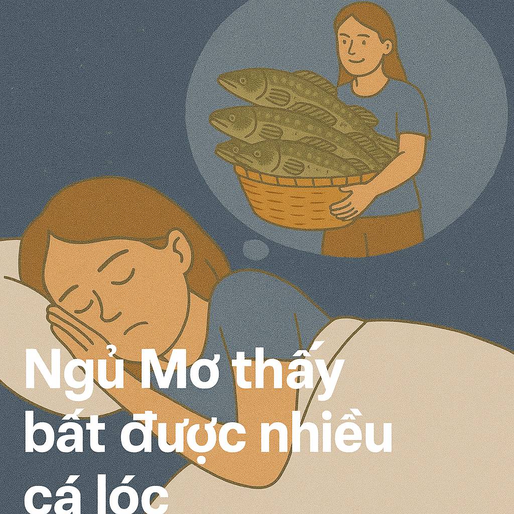 Mơ thấy bắt được nhiều cá lóc là điềm gì? Đánh số mấy?