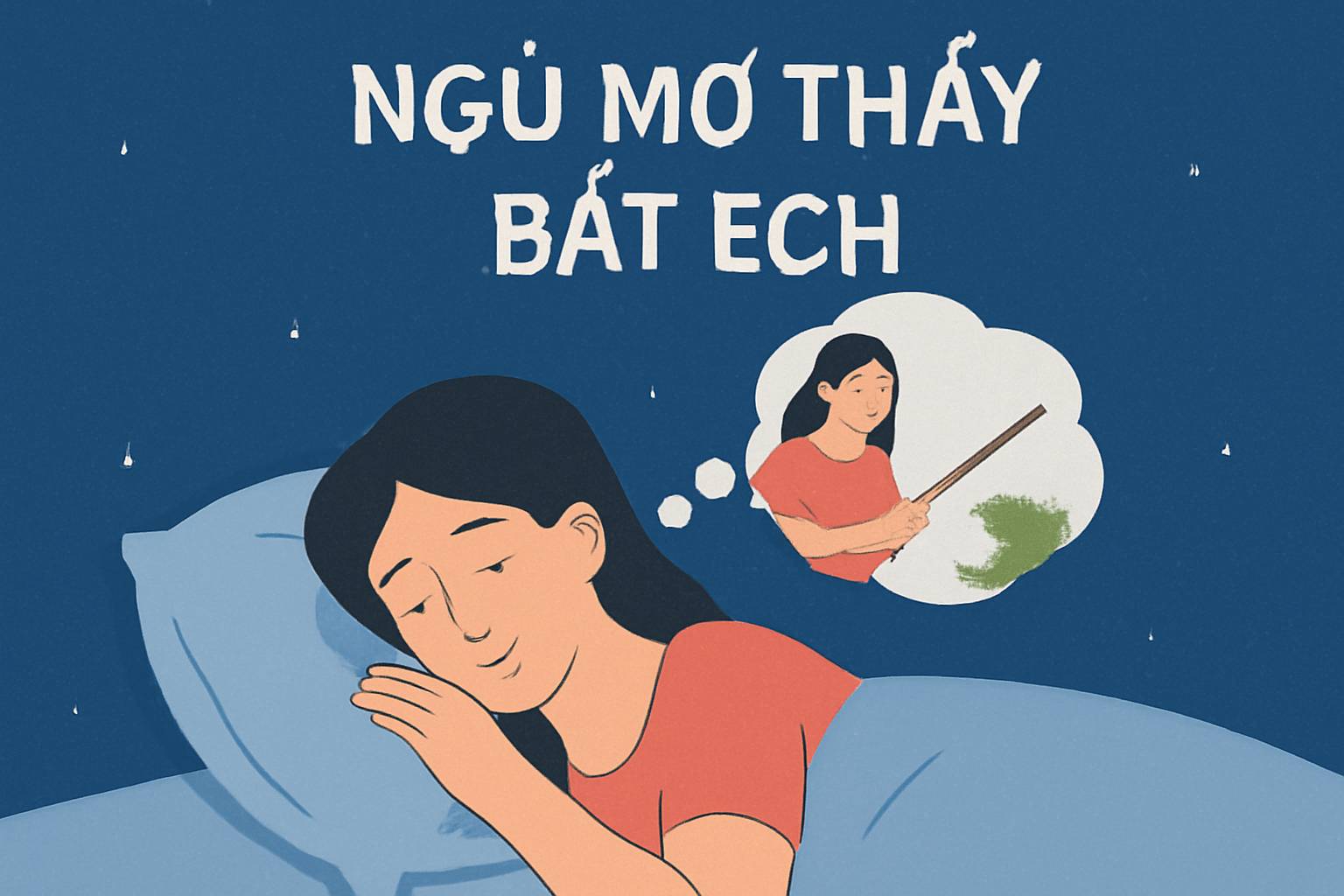 Mơ thấy bắt ếch là điềm gì? Đánh số mấy