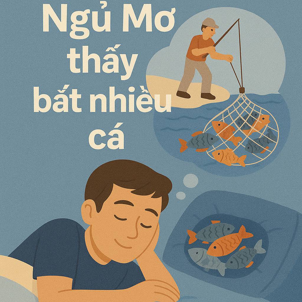 Mơ thấy bắt nhiều cá là điềm gì? Đánh số mấy chuẩn nhất 2025