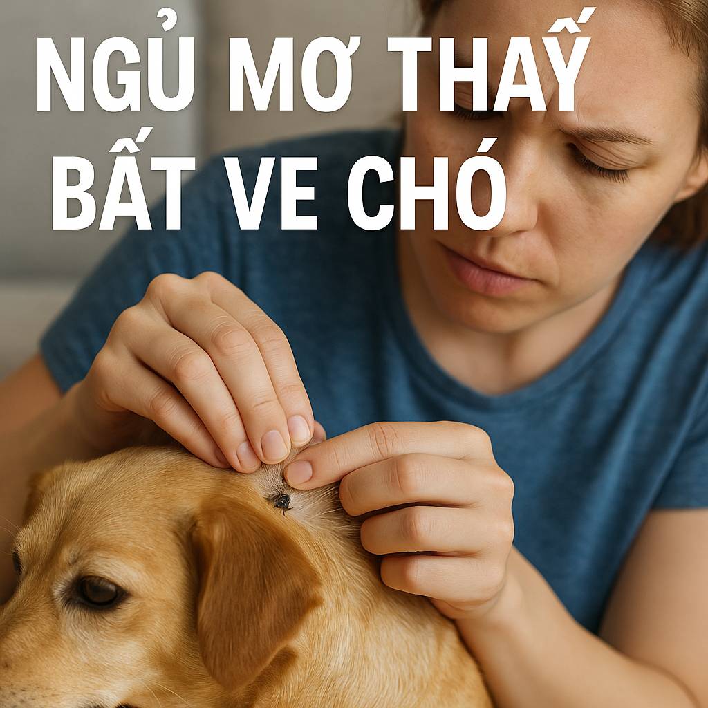 Mơ thấy bắt ve chó là điềm gì? Đánh số mấy?