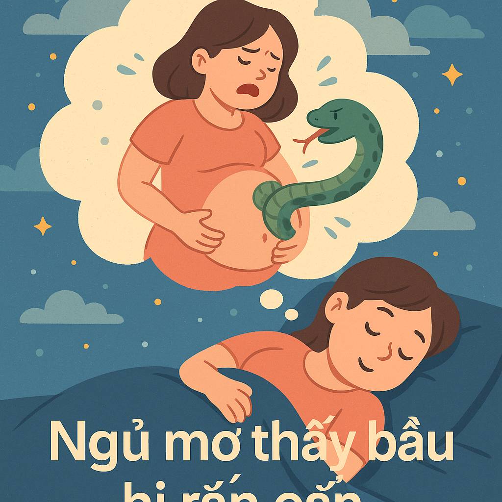 Mơ thấy bầu rắn cắn là điềm gì? Đánh số mấy?