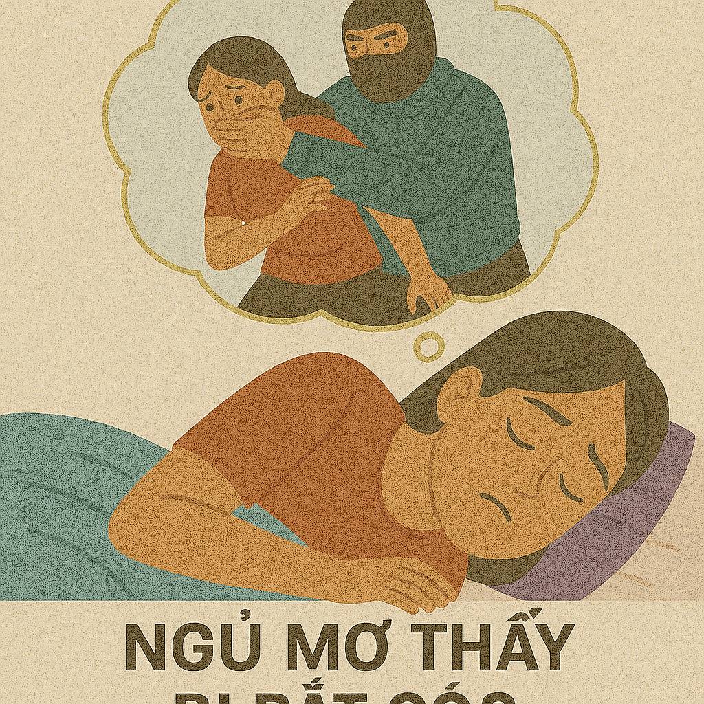 Mơ thấy bị bắt cóc là điềm gì? Đánh số mấy