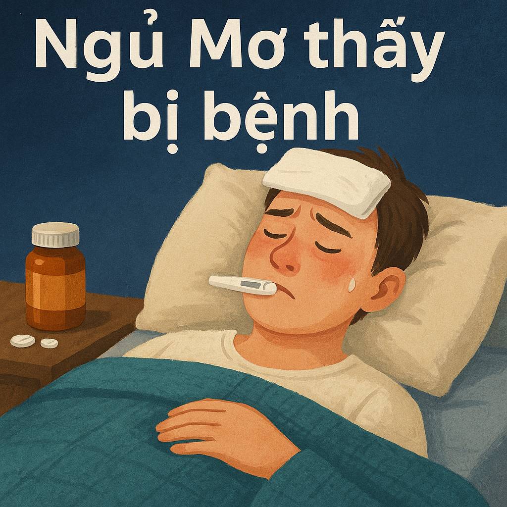 Mơ thấy bị bệnh là điềm gì? Đánh số mấy?