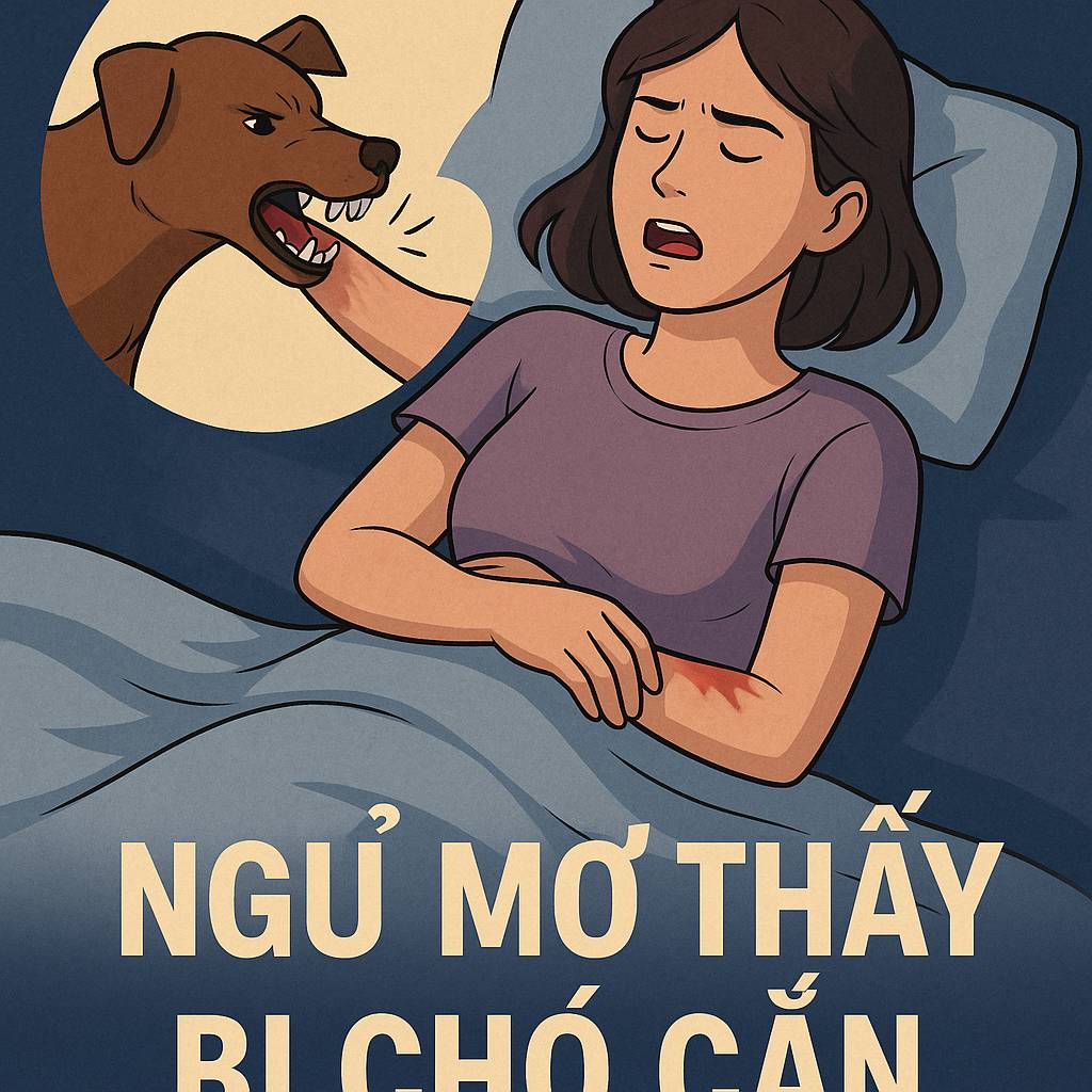 Mơ thấy bị chó cắn là điềm gì? Đánh số mấy?