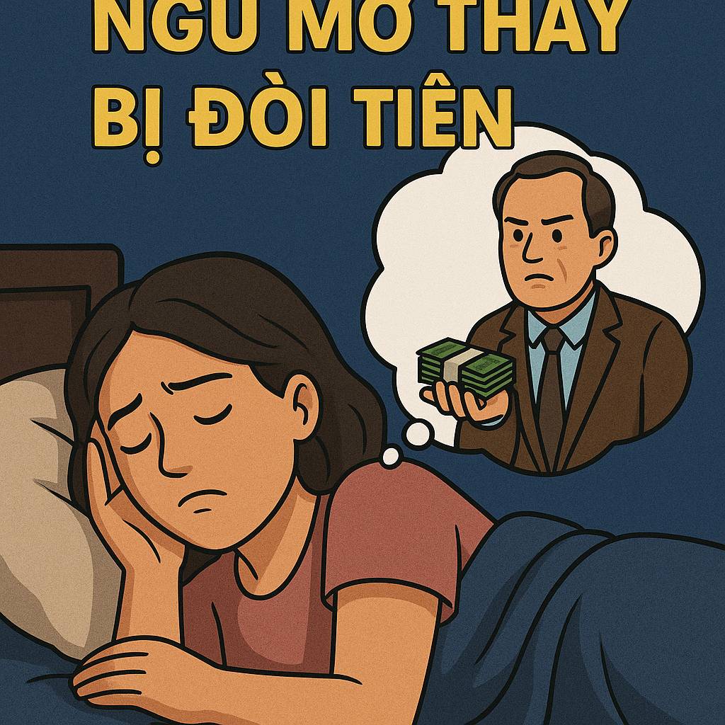 Mơ thấy bị đòi tiền là điềm gì? Đánh số mấy?