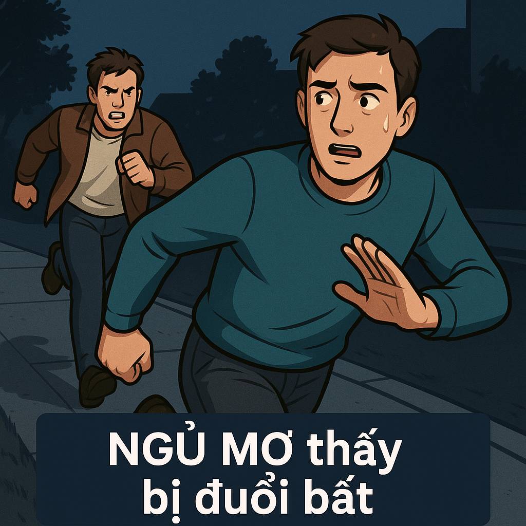 Mơ thấy bị đuổi bắt là điềm gì? Đánh số mấy?