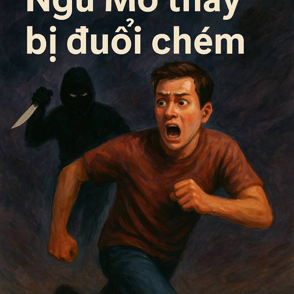 Mơ thấy bị đuổi chém là điềm gì? Đánh số mấy?