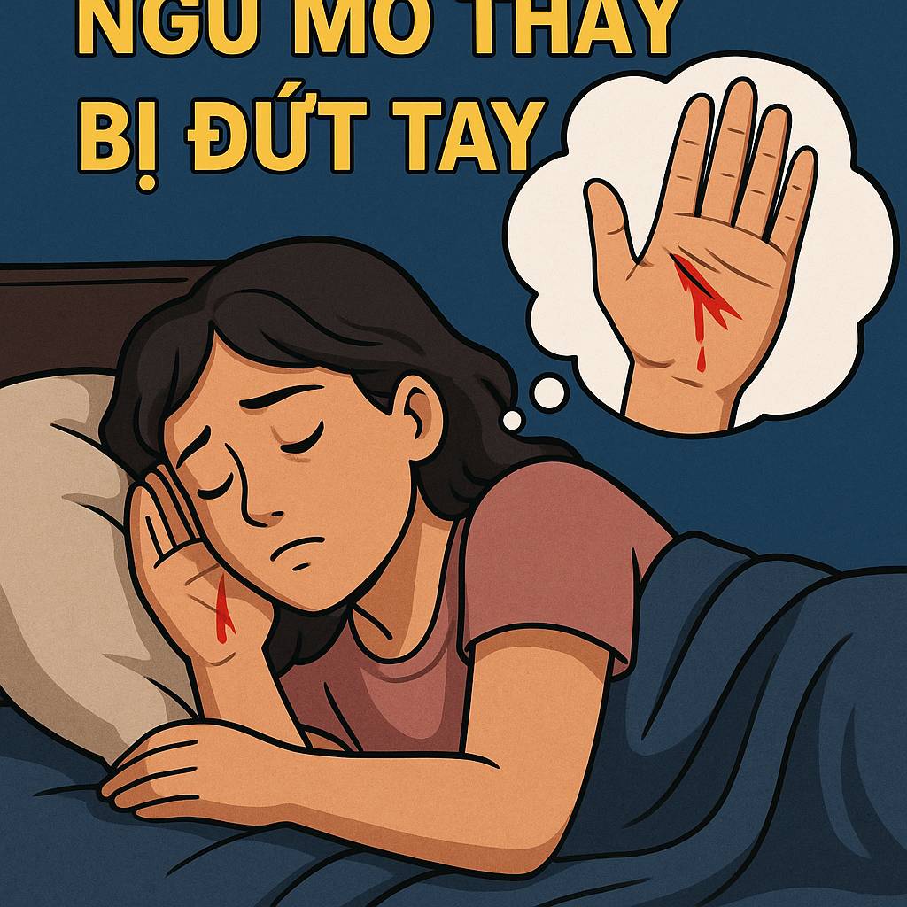 Mơ thấy bị đứt tay là điềm gì? Đánh số mấy?