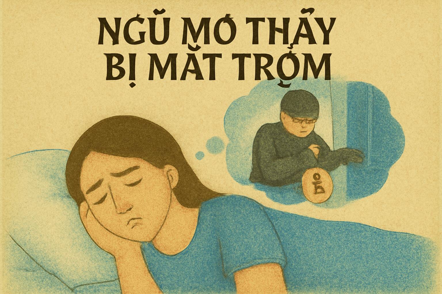 Mơ thấy bị mất trộm là điềm gì? Đánh số mấy
