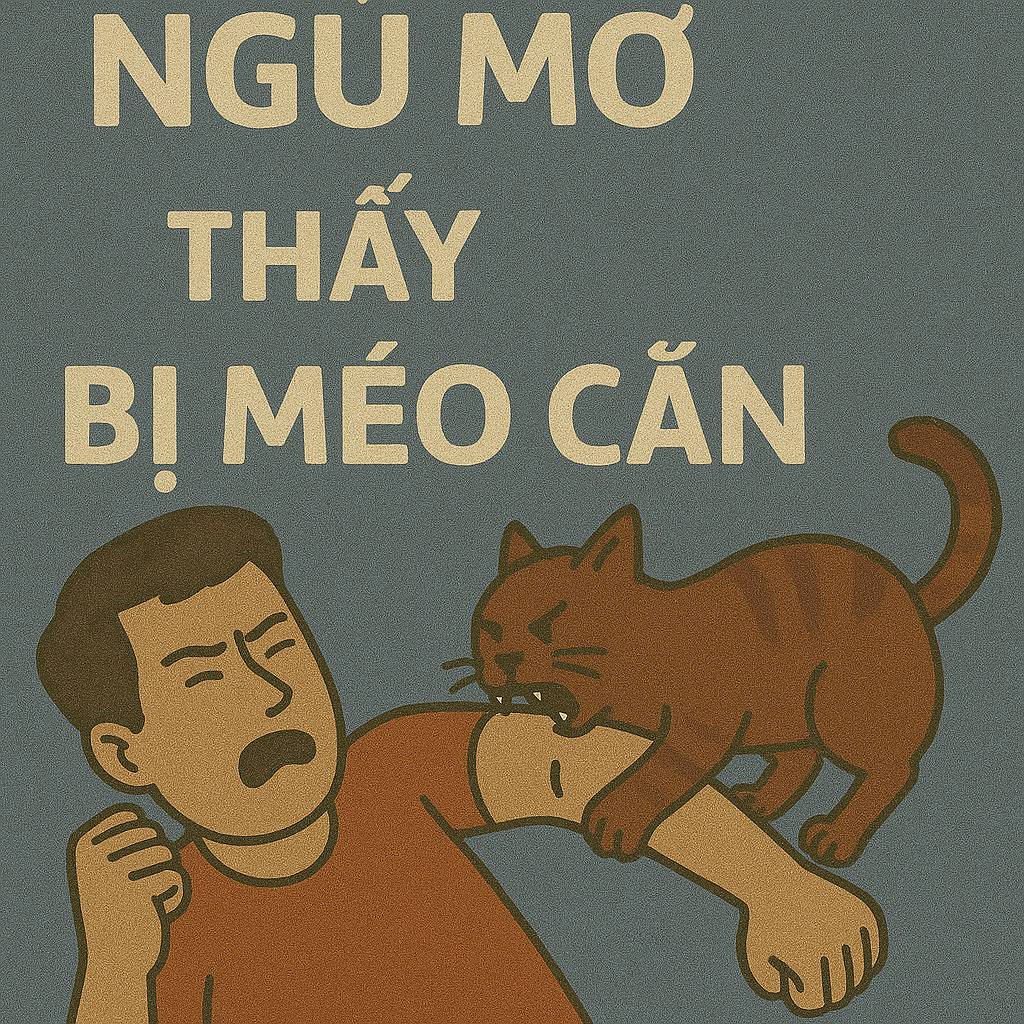Mơ thấy bị mèo cắn là điềm gì? Đánh số mấy?