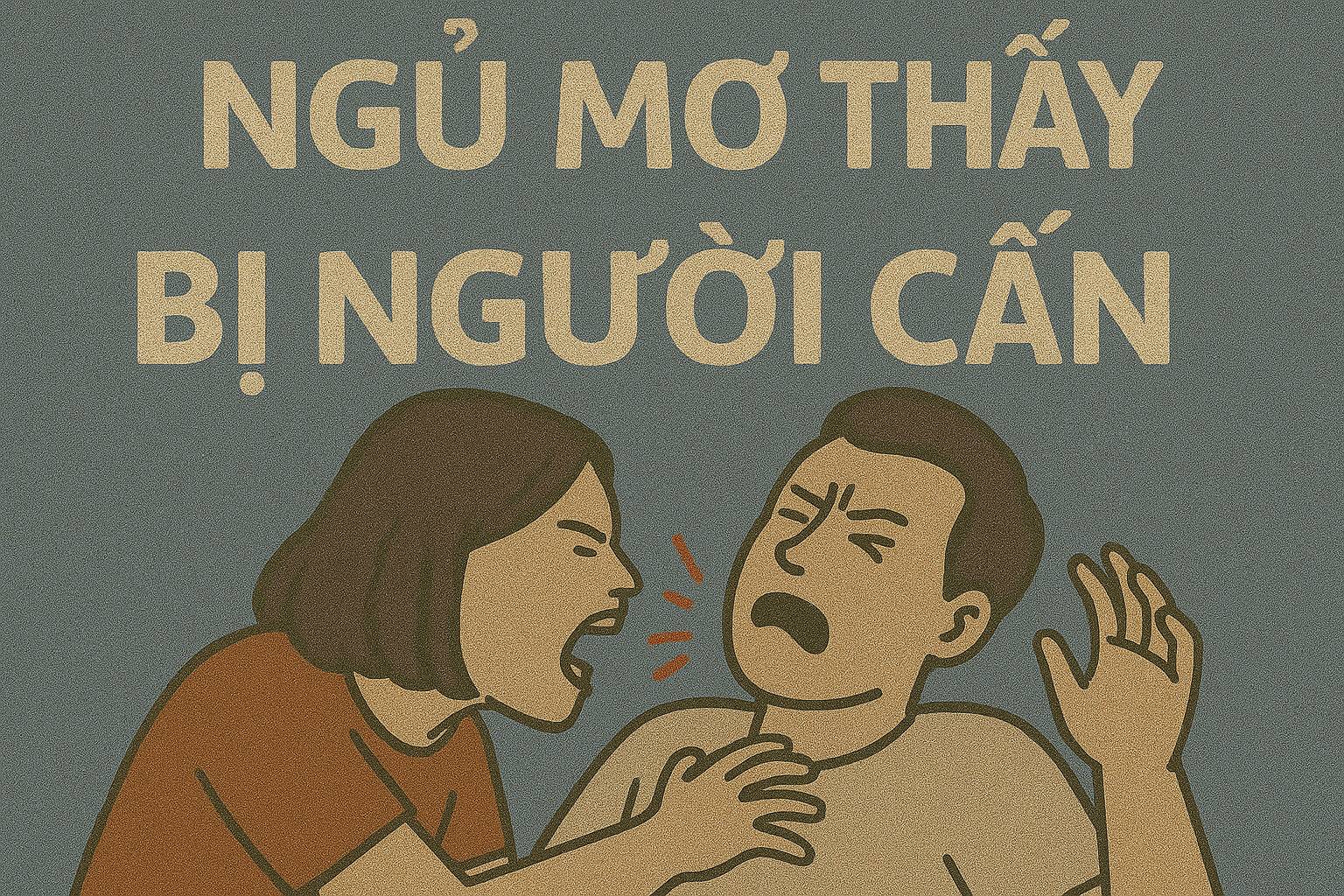 Mơ thấy bị người cắn là điềm gì? Đánh số mấy?