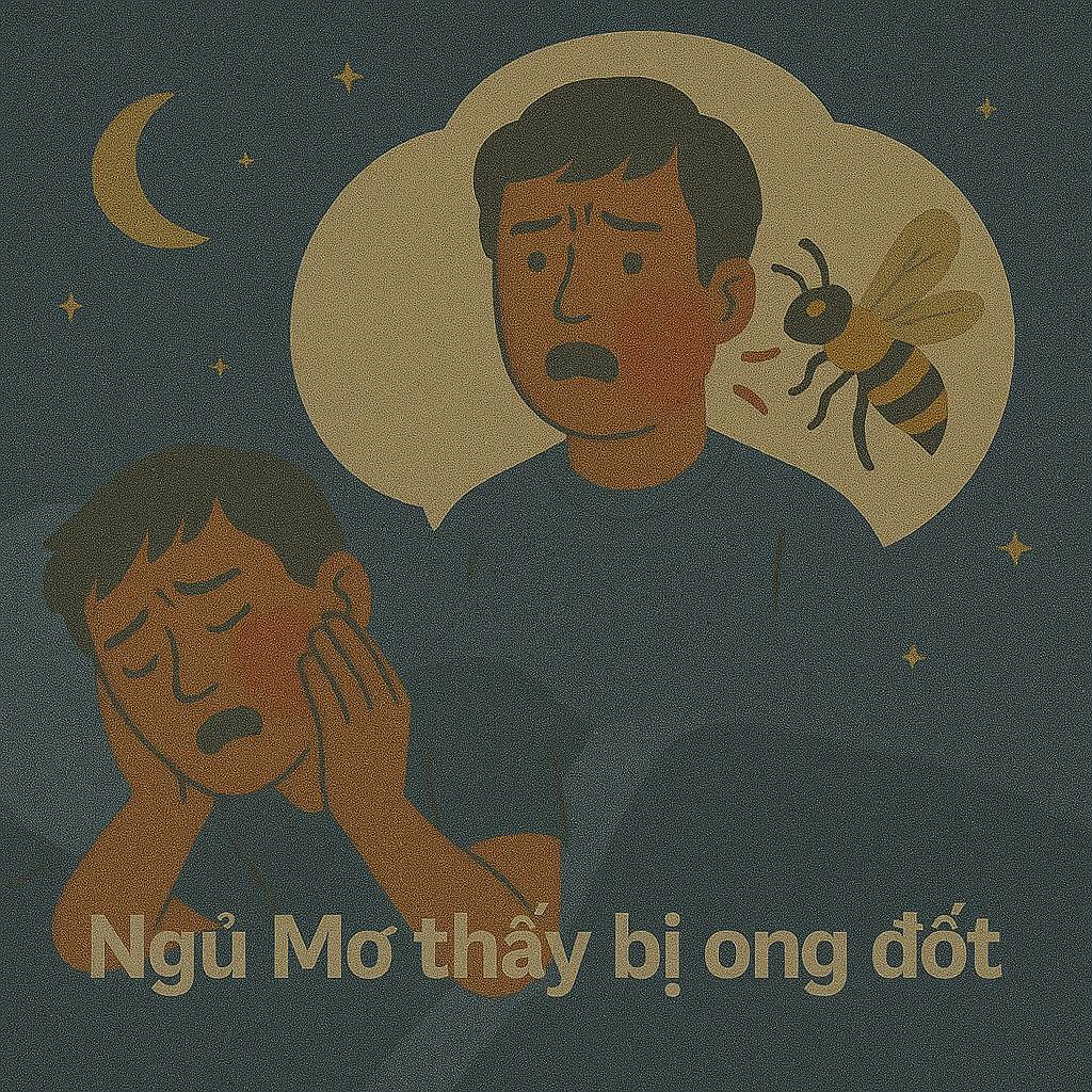 Mơ thấy bị ong đốt là điềm gì? Đánh số mấy