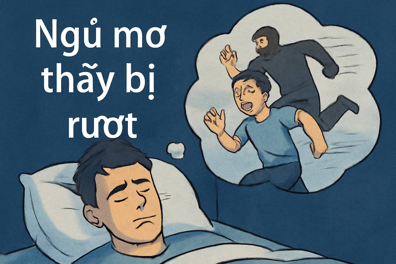 Mơ thấy bị rượt là điềm gì? Đánh số mấy