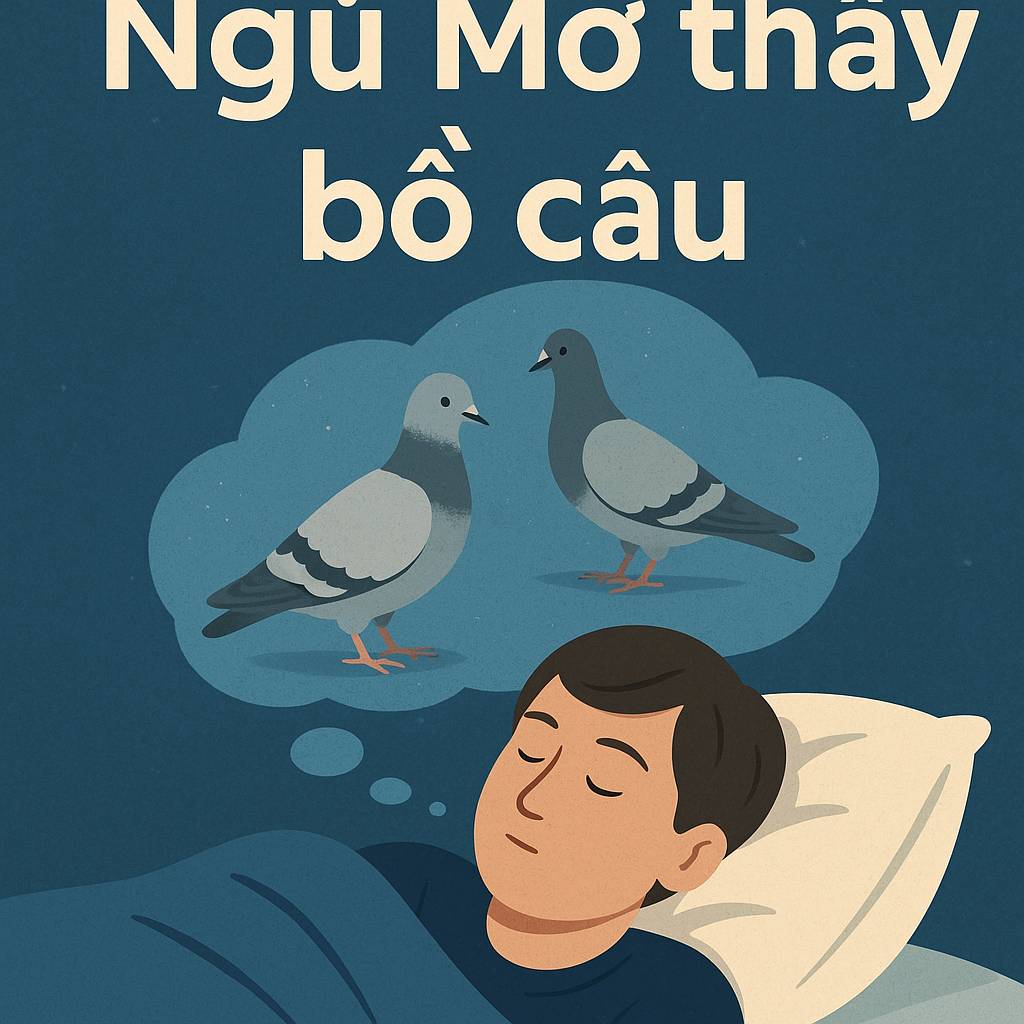 Mơ thấy bồ câu là điềm gì? Đánh số mấy?