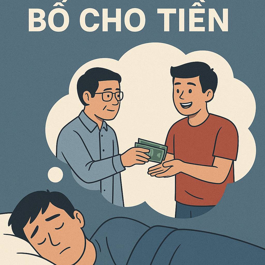 Mơ thấy bố cho tiền là điềm gì? Đánh số mấy