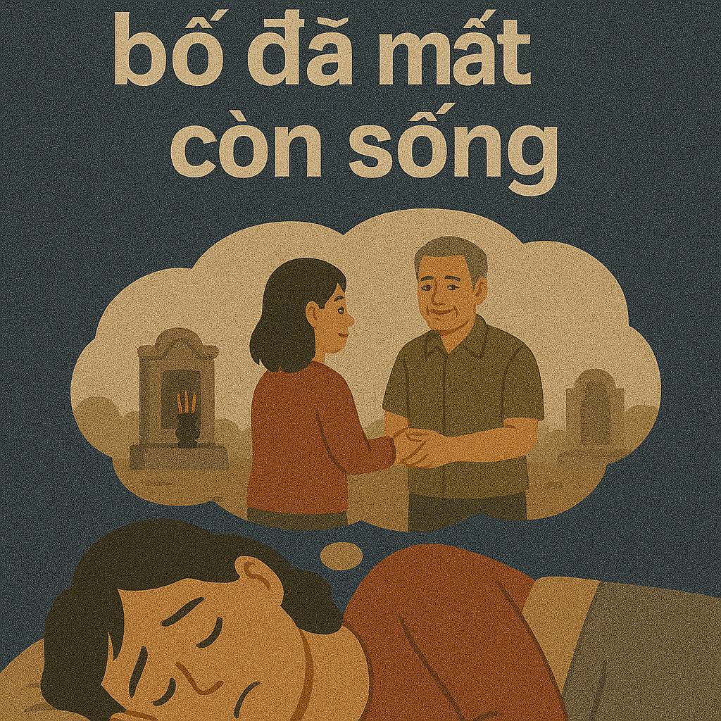 Mơ thấy bố đã mất còn sống là điềm gì? Đánh số mấy
