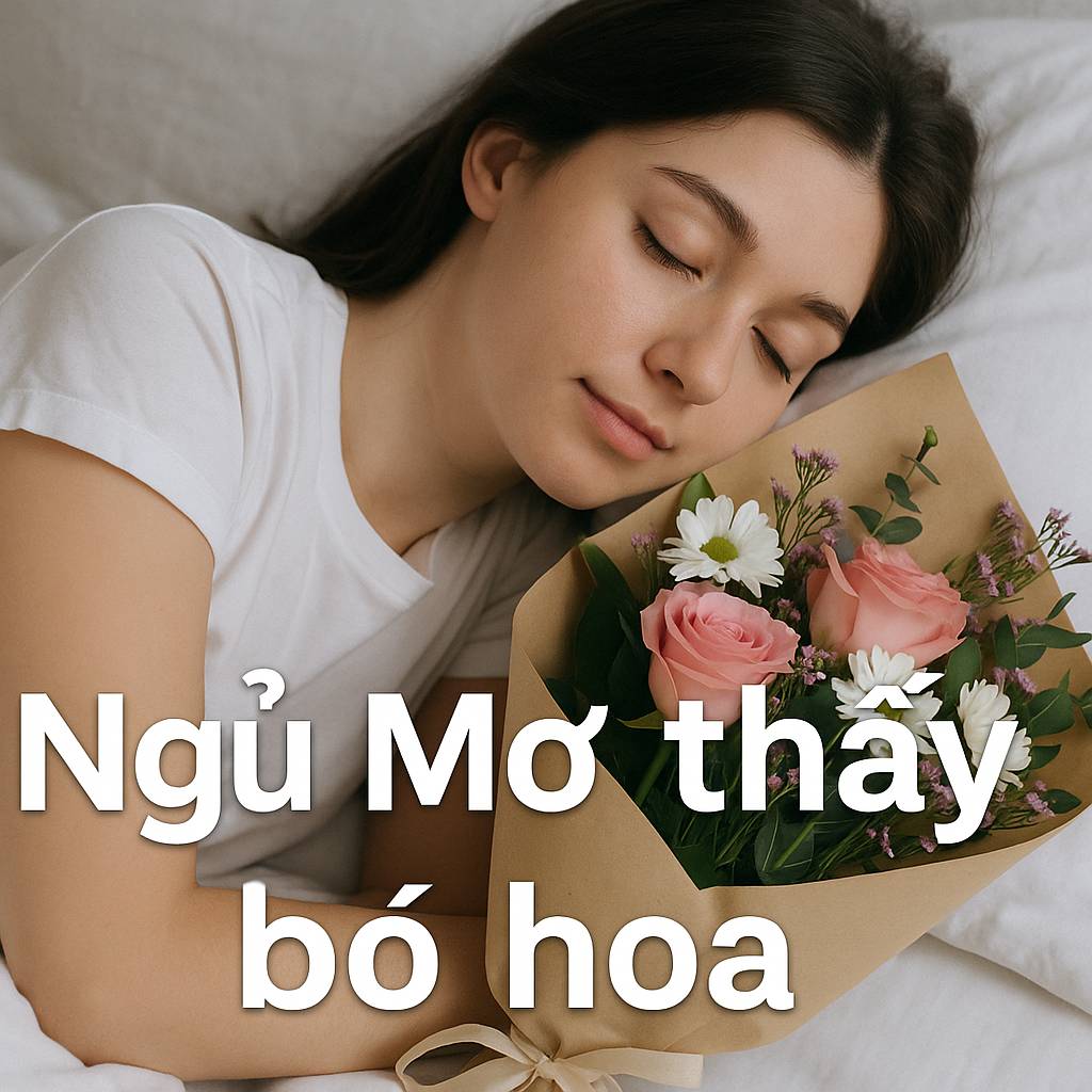 Mơ thấy bó hoa là điềm gì? Đánh số mấy?