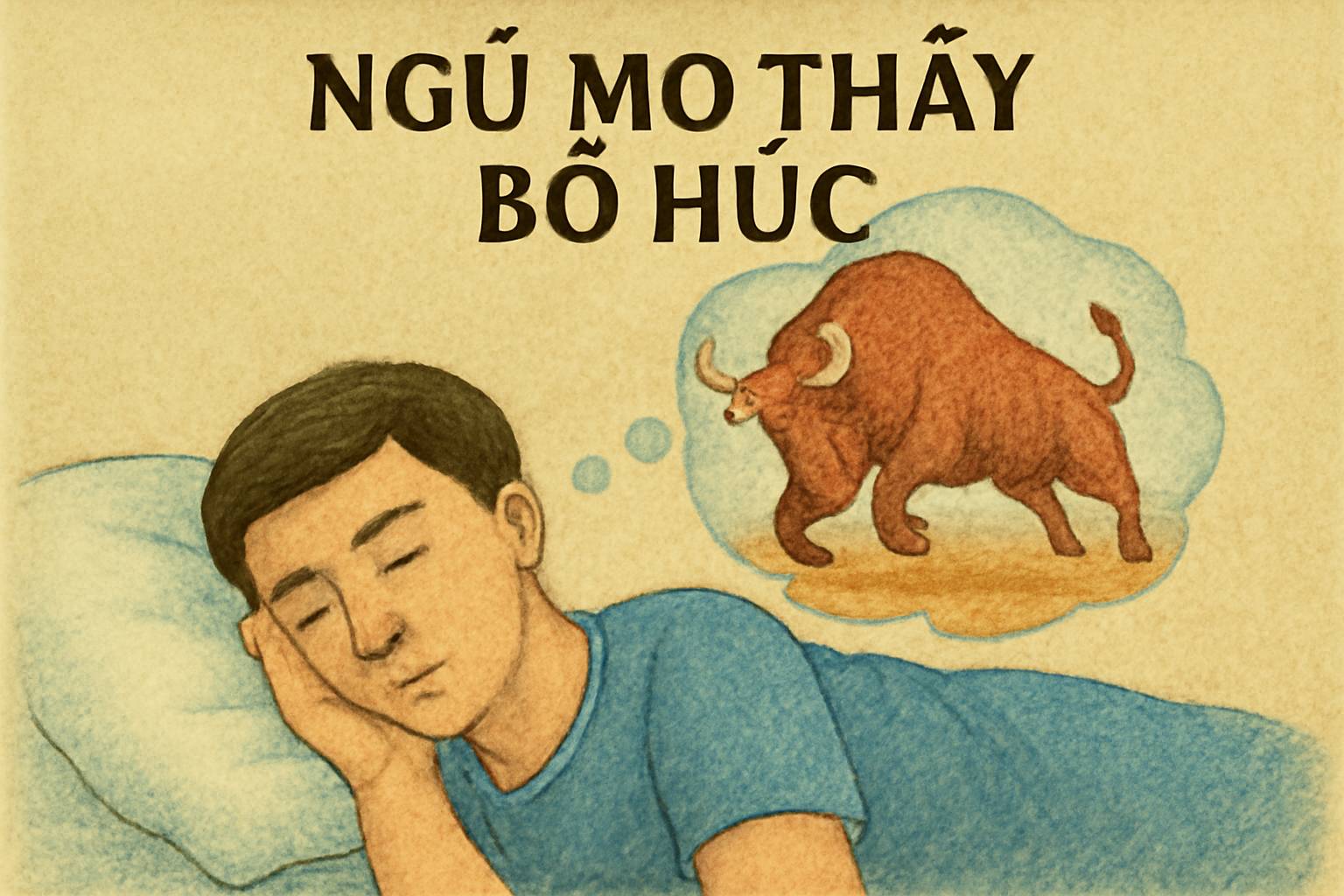 Mơ thấy bò húc là điềm gì? Đánh số mấy