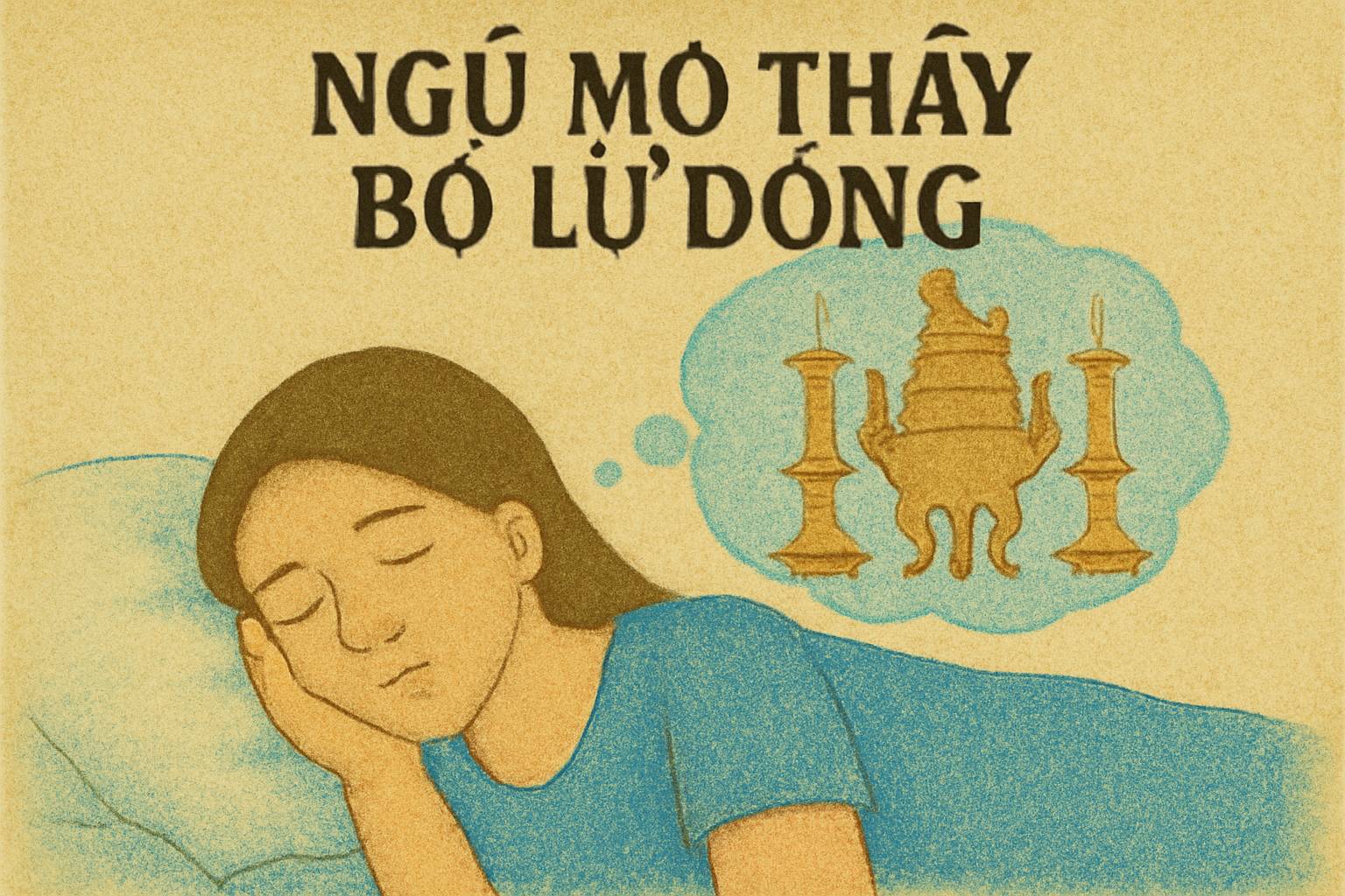 Mơ thấy bộ lư đồng là điềm gì? Đánh số mấy
