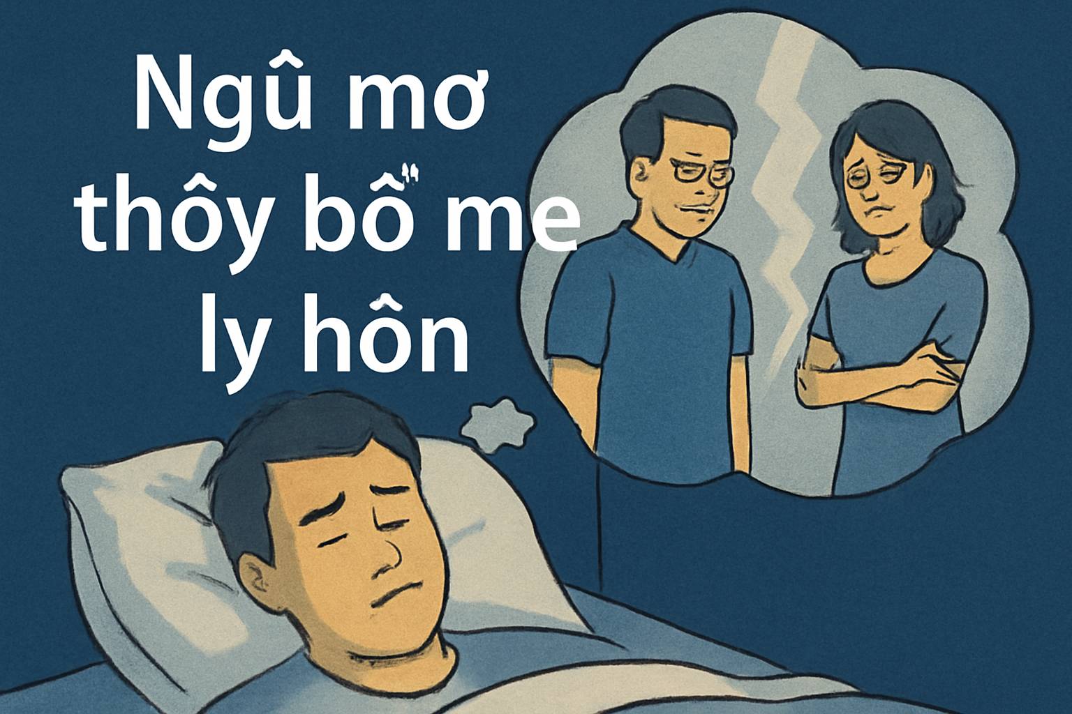 Nằm mơ thấy "bố mẹ ly hôn" là điềm gì, đánh con số nào?
