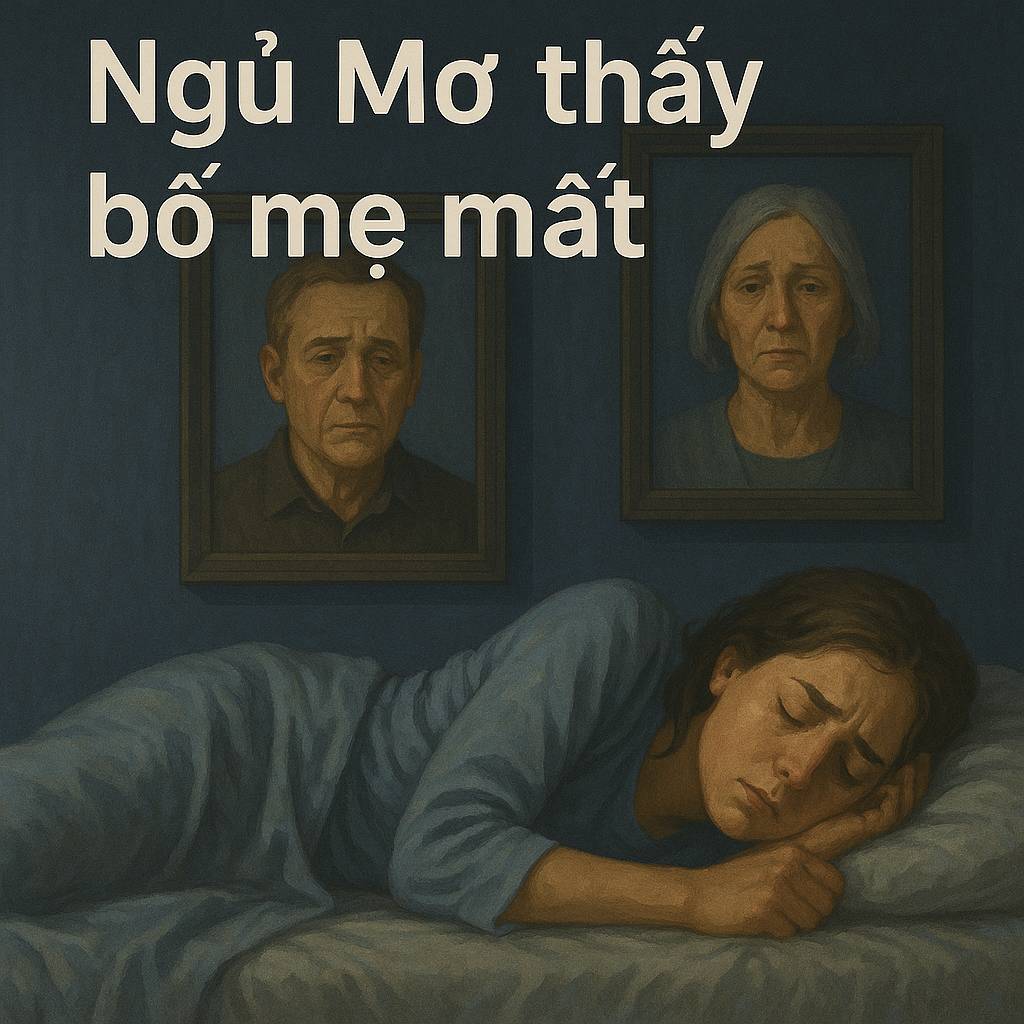 Mơ thấy bố mẹ mất là điềm gì? Đánh số mấy?