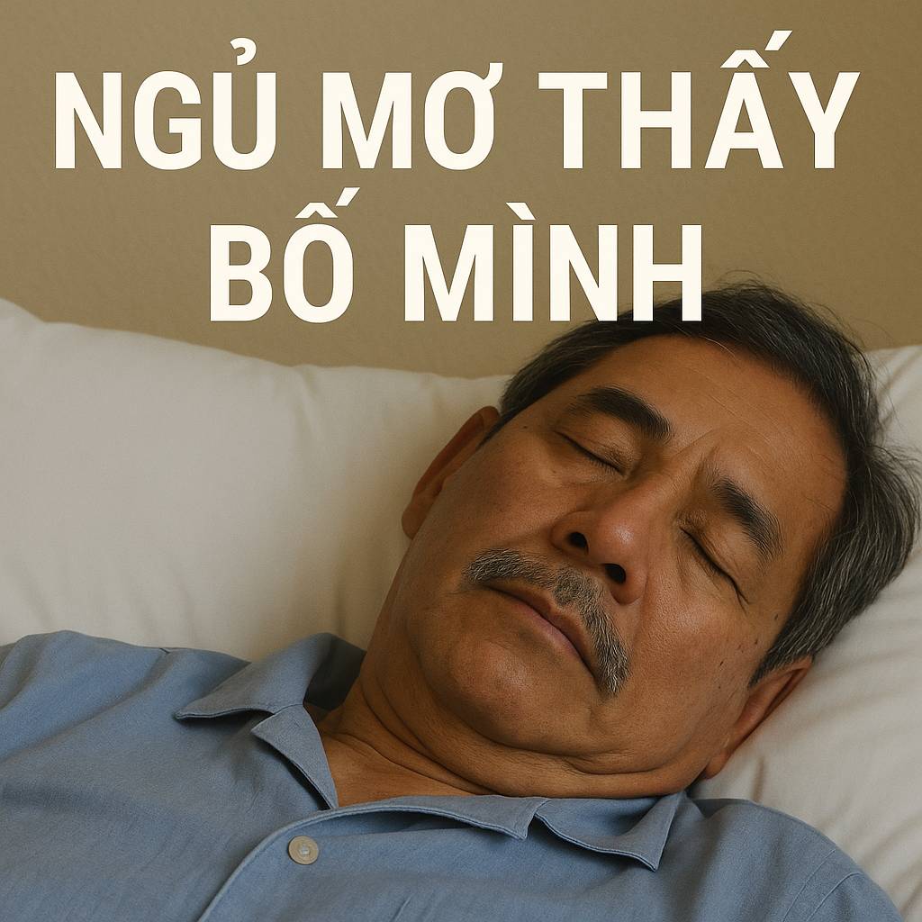 Mơ thấy bố mình là điềm gì? Đánh số mấy