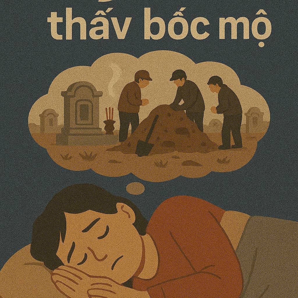 Mơ thấy bốc mộ là điềm gì? Đánh số mấy
