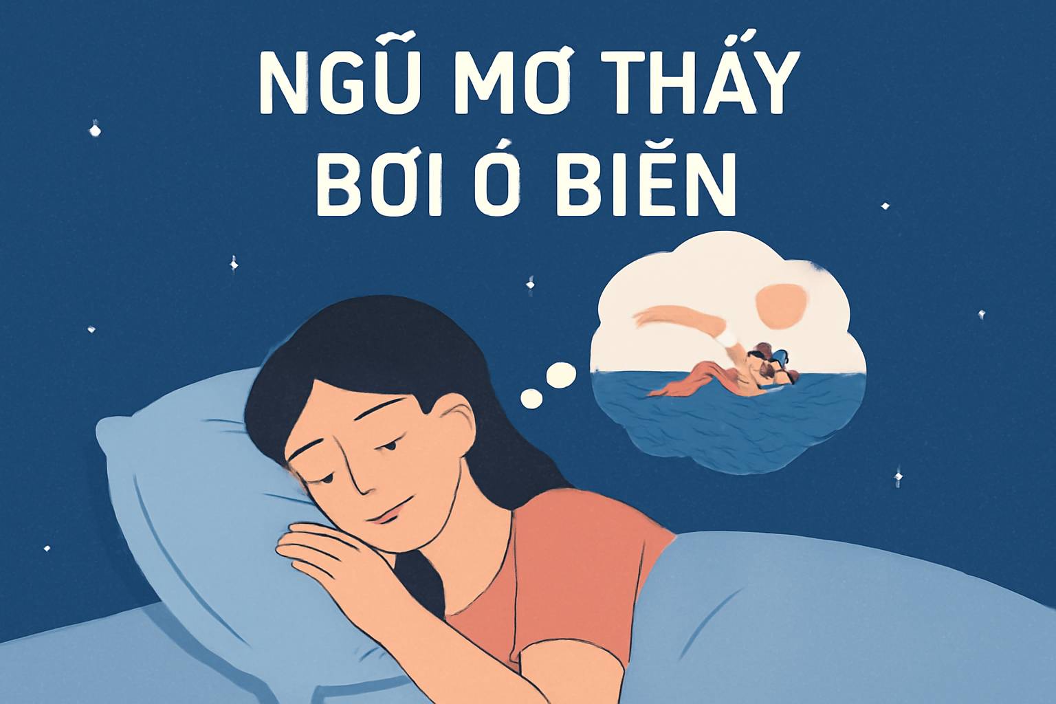 Mơ thấy bơi ở biển là điềm gì? Đánh số mấy?