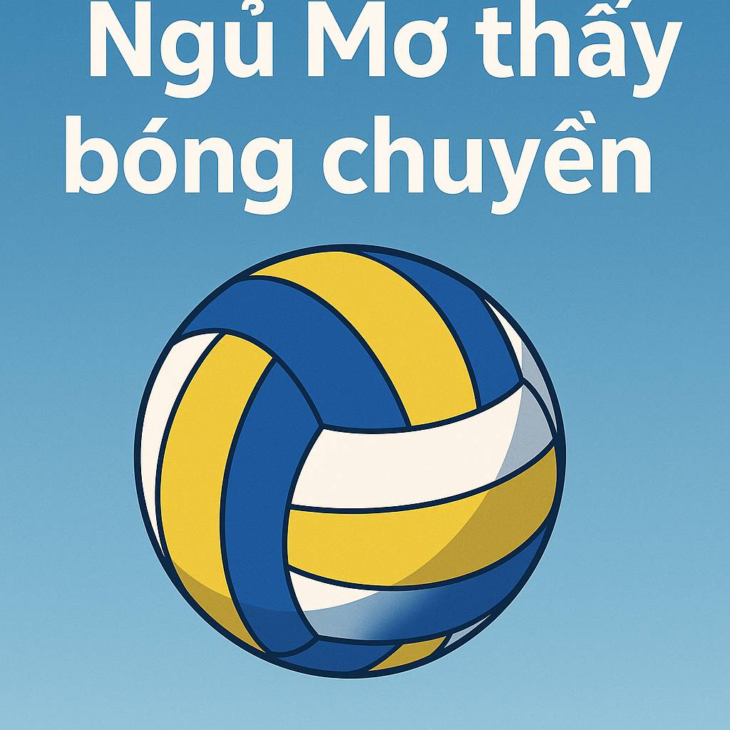 Mơ thấy bóng chuyền là điềm gì? Đánh số mấy