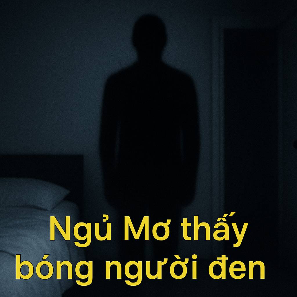 Mơ thấy bóng người đen là điềm gì? Đánh số mấy?