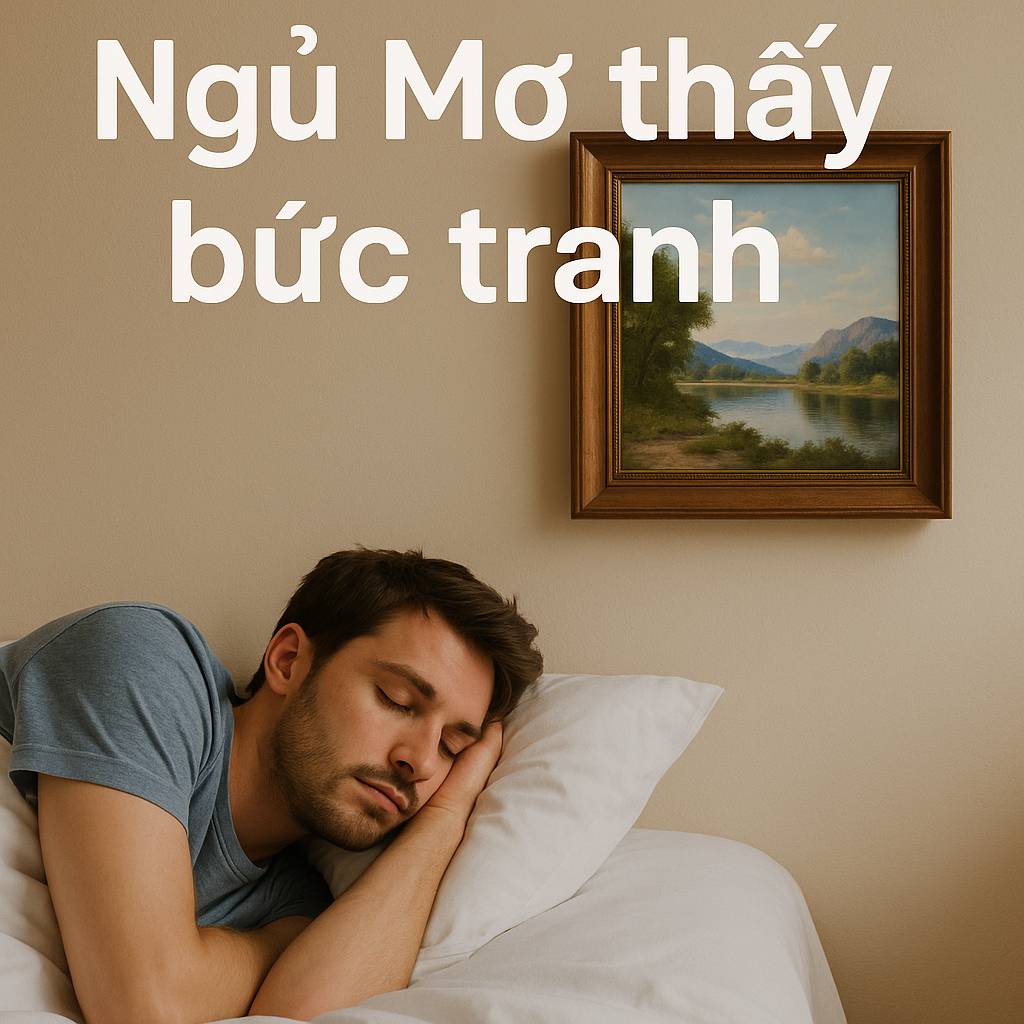 Mơ thấy bức tranh là điềm gì? Đánh số mấy?
