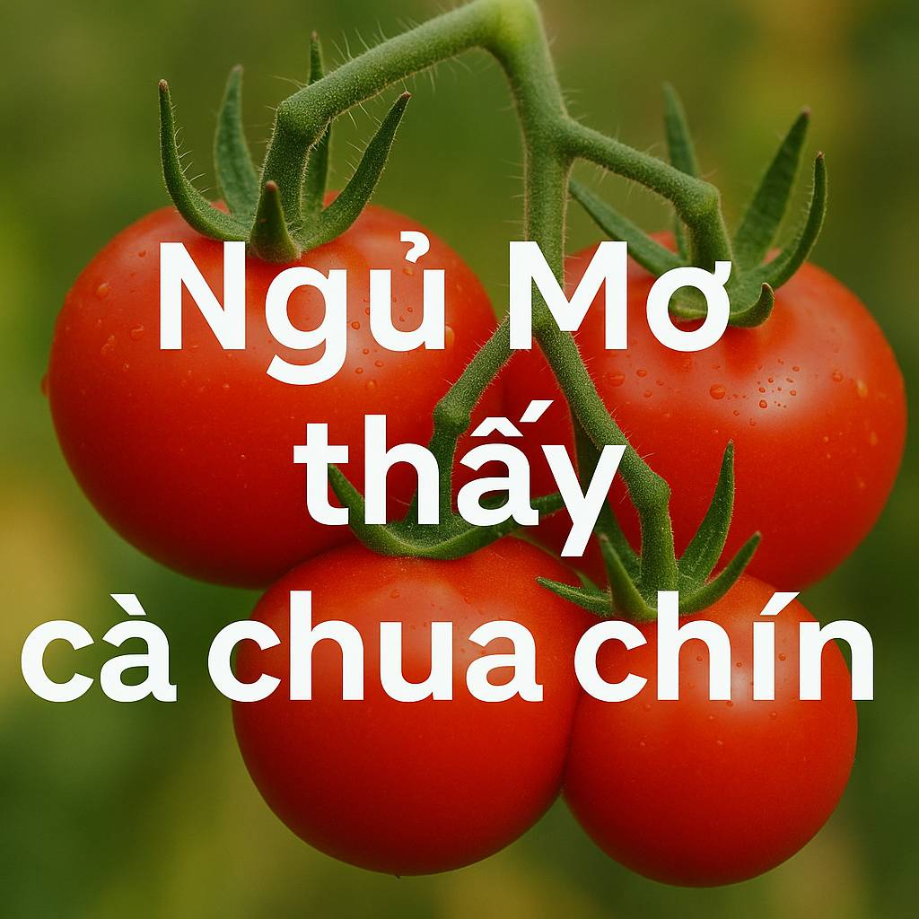 Mơ thấy cà chua chín là điềm gì? Đánh số mấy