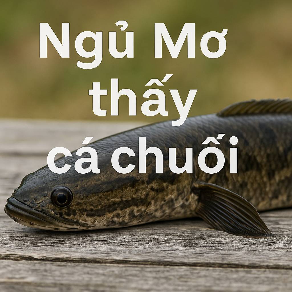 Mơ thấy cá chuối là điềm gì? Đánh số mấy