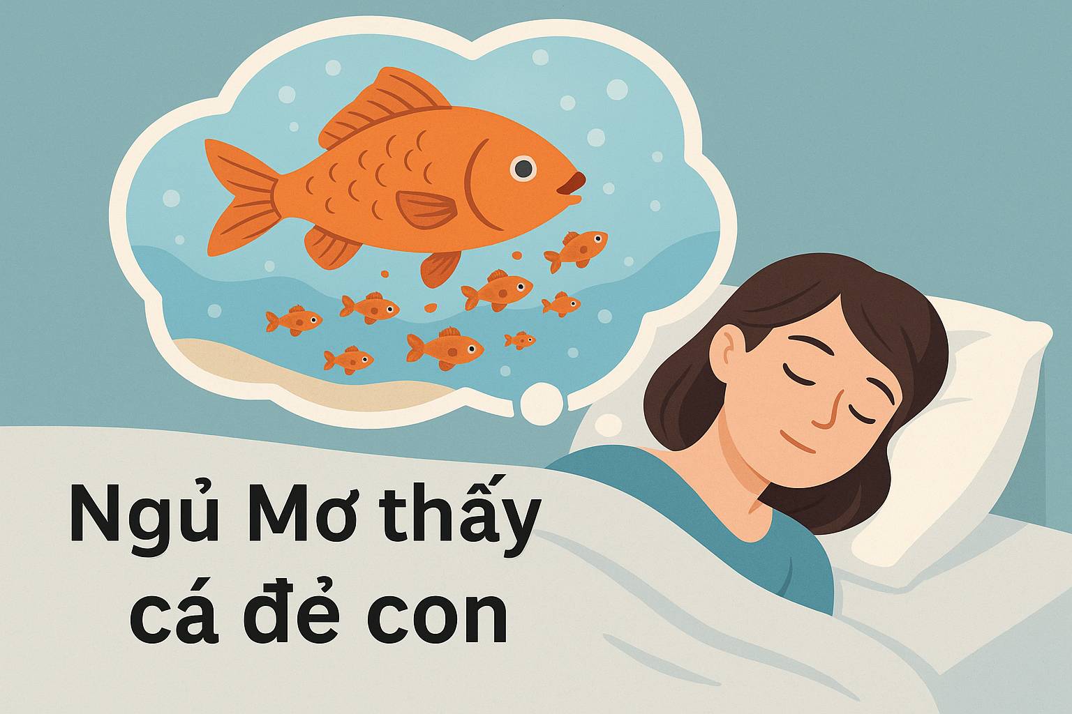 Mơ thấy cá đẻ con là điềm gì? Đánh số mấy?