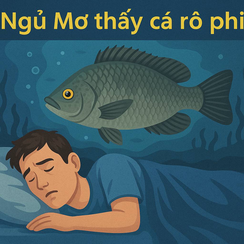 Mơ thấy cá rô phi là điềm gì? Đánh số mấy?
