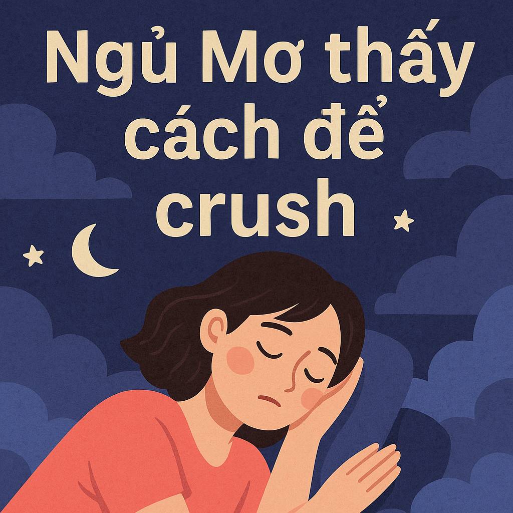 Mơ thấy cách để crush là điềm gì? Đánh số mấy
