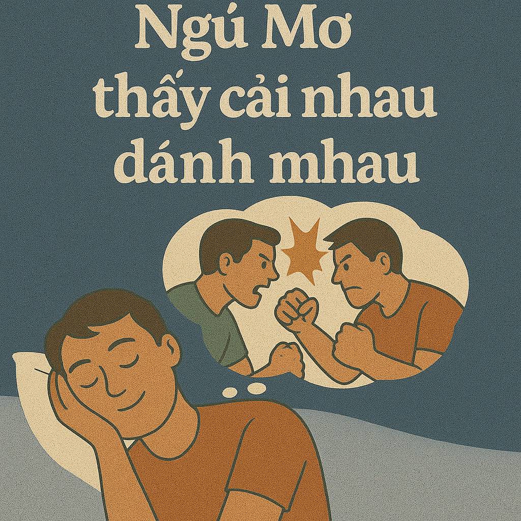 Mơ thấy cãi nhau đánh nhau là điềm gì? Đánh số mấy