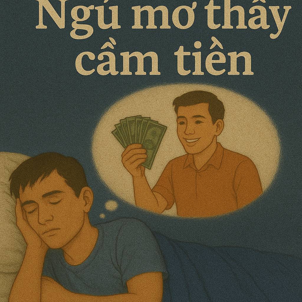 Mơ thấy cầm tiền là điềm gì? Đánh số mấy