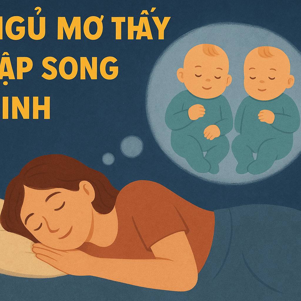 Mơ thấy cặp song sinh là điềm gì? Đánh số mấy